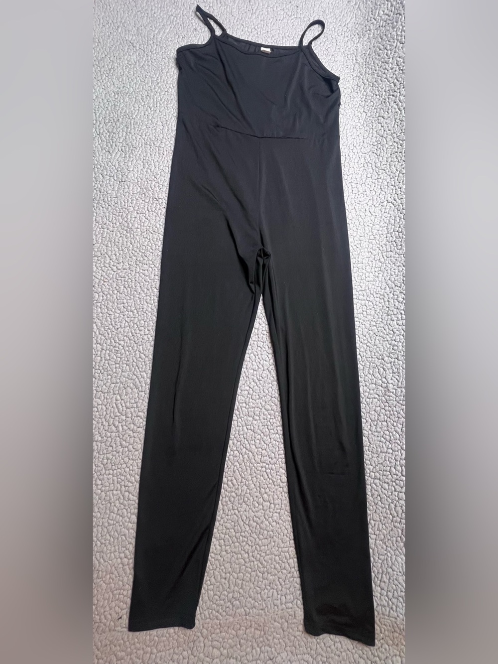 Shein One Piece Pants Suite Girls Size 11-12 Y Black Sleeveless Romper